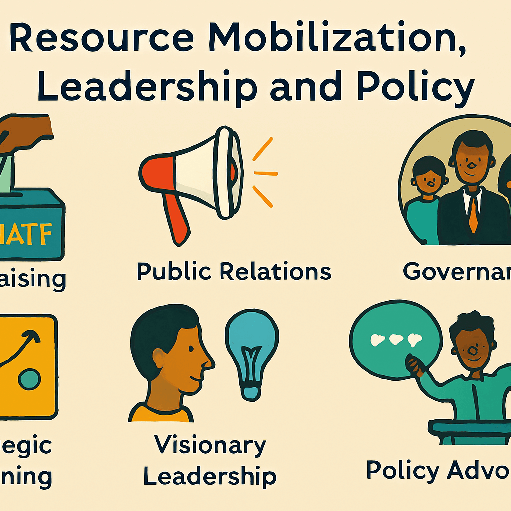 Resource Mobilization, Leadership and Policy